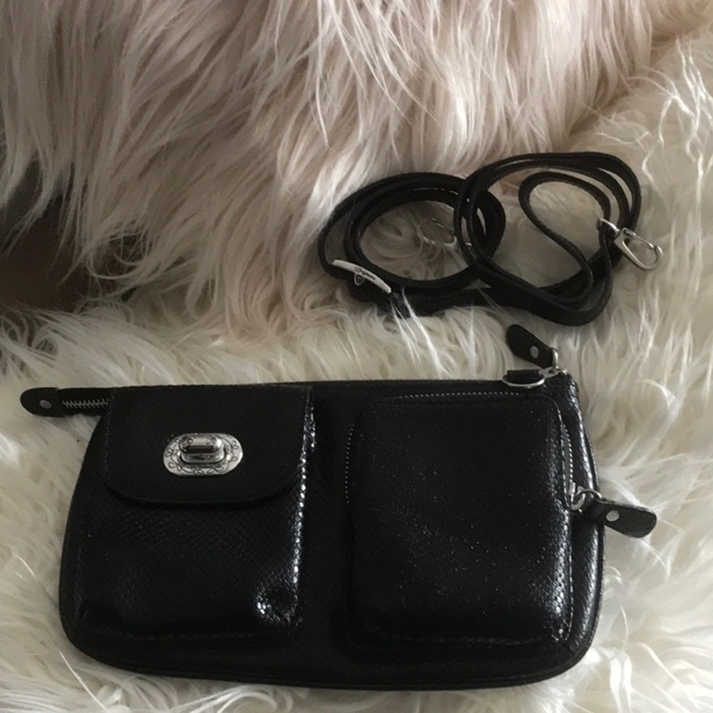 Brighton: Leather Cross Body Organizer